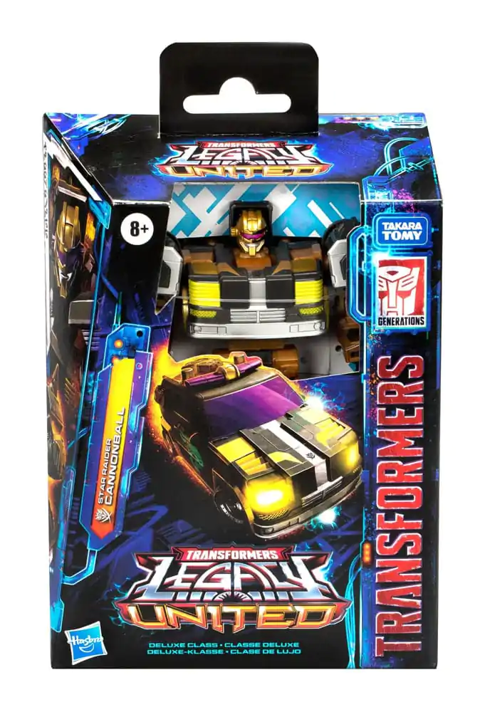 Transformers Generations Legacy United Deluxe Class Star Raider Cannonball akciófigura 14 cm termékfotó