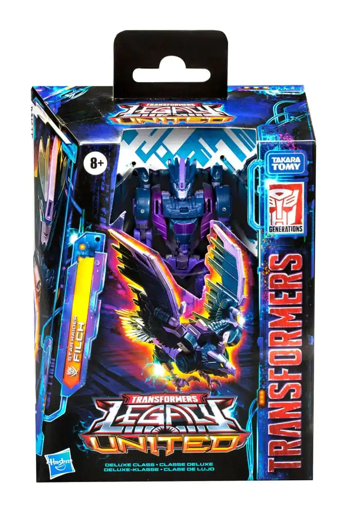 Transformers Generations Legacy United Deluxe Class Star Raider Filch akciófigura 14 cm termékfotó