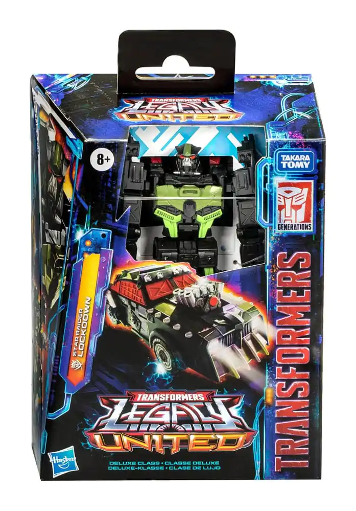 Transformers Generations Legacy United Deluxe Class Action Figure Star Raider Lockdown 14 cm termékfotó