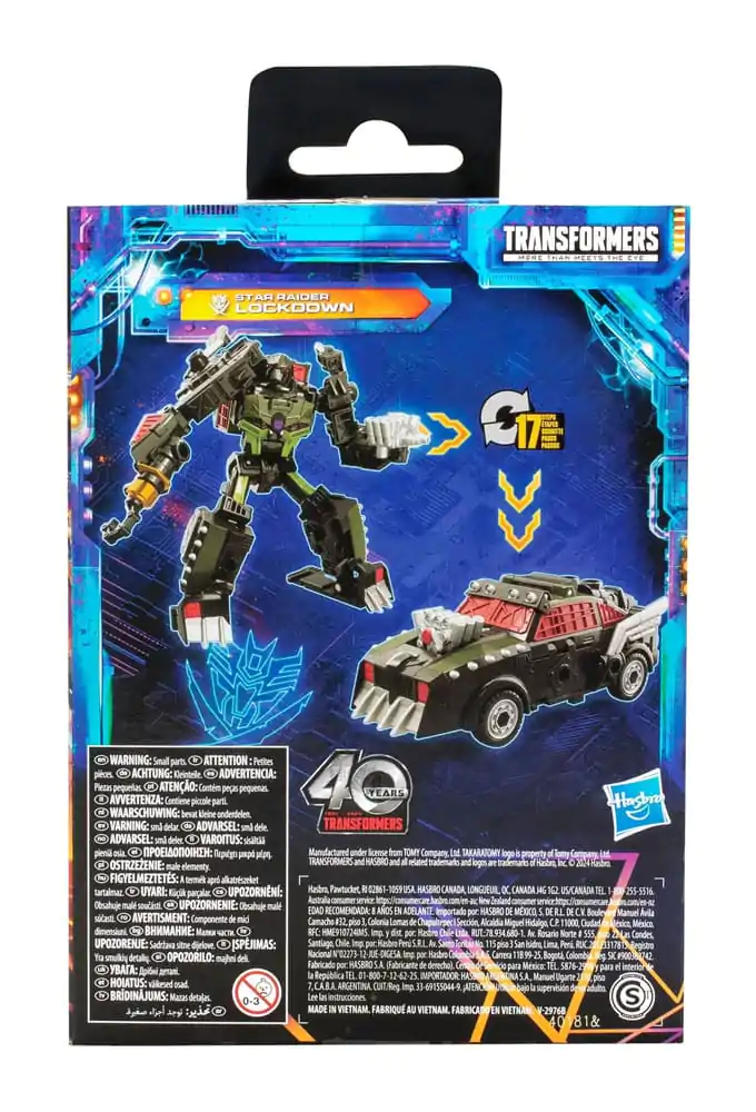 Transformers Generations Legacy United Deluxe Class Action Figure Star Raider Lockdown 14 cm termékfotó