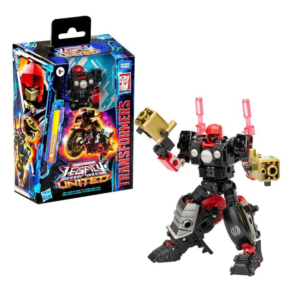 Transformers Generations Legacy United Deluxe Class Star Raider Road Pig akciófigura 14 cm termékfotó