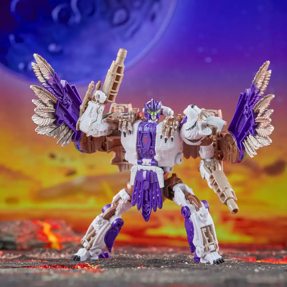 Transformers Generations Legacy United Leader Class Beast Wars Universe Tigerhawk akciófigura 19 cm termékfotó