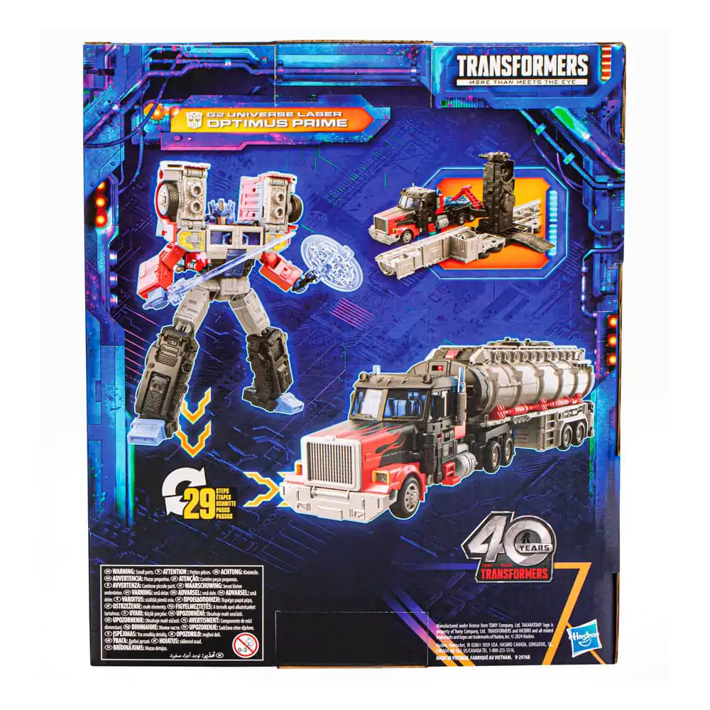 Transformers Generations Legacy United Leader Class G2 Universe Laser Optimus Prime akciófigura 19 cm termékfotó