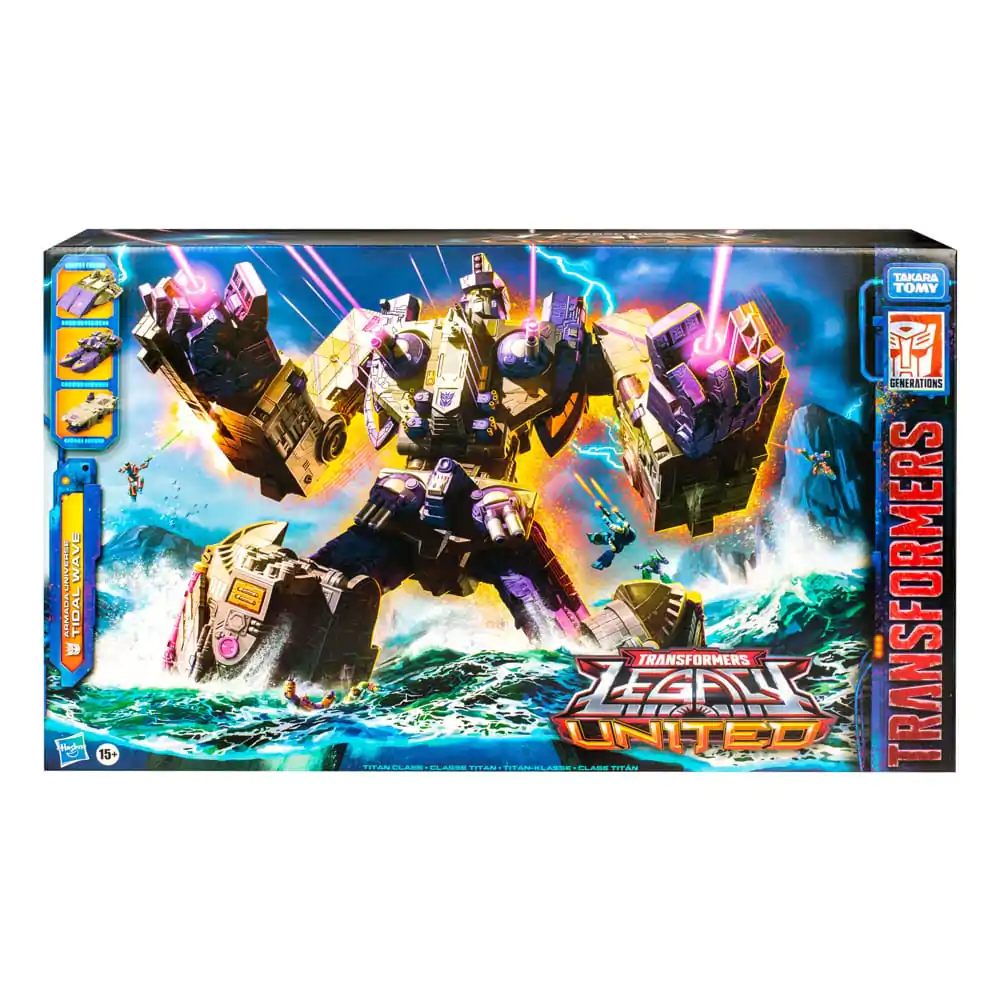 Transformers Generations Legacy United Titan Class Armada Universe Tidal Wave akciófigura 48 cm termékfotó