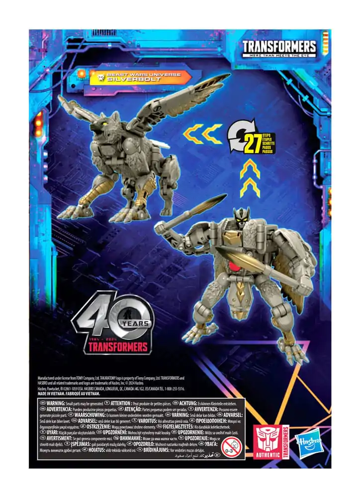 Transformers Generations Legacy United Voyager Class Beast Wars Universe Silverbolt akciófigura 18 cm termékfotó