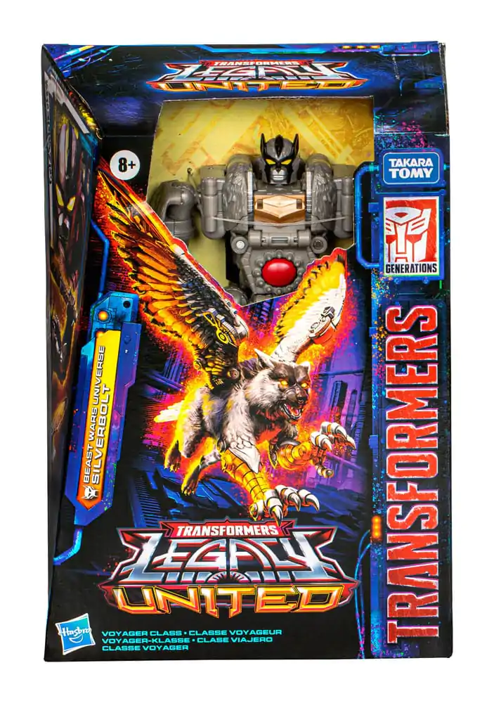 Transformers Generations Legacy United Voyager Class Beast Wars Universe Silverbolt akciófigura 18 cm termékfotó