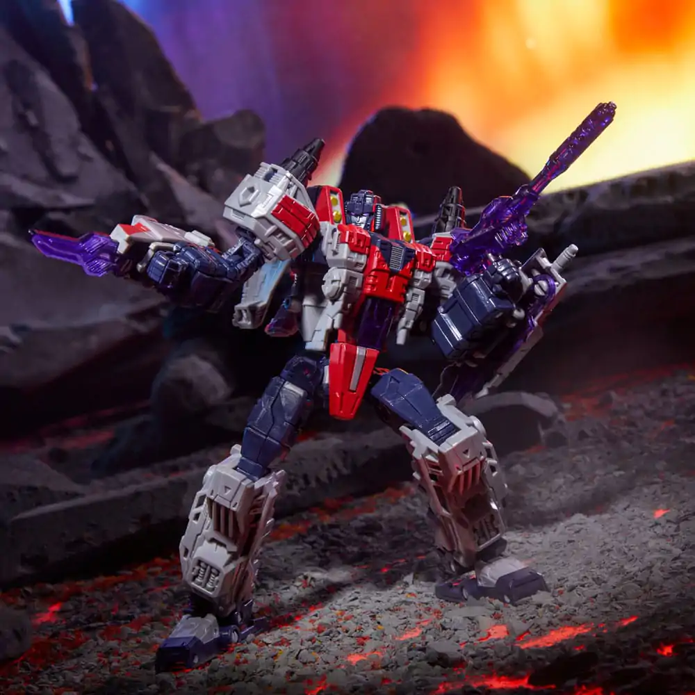 Transformers Generations Legacy United Voyager Class Cybertron Universe Starscream akciófigura 18 cm termékfotó