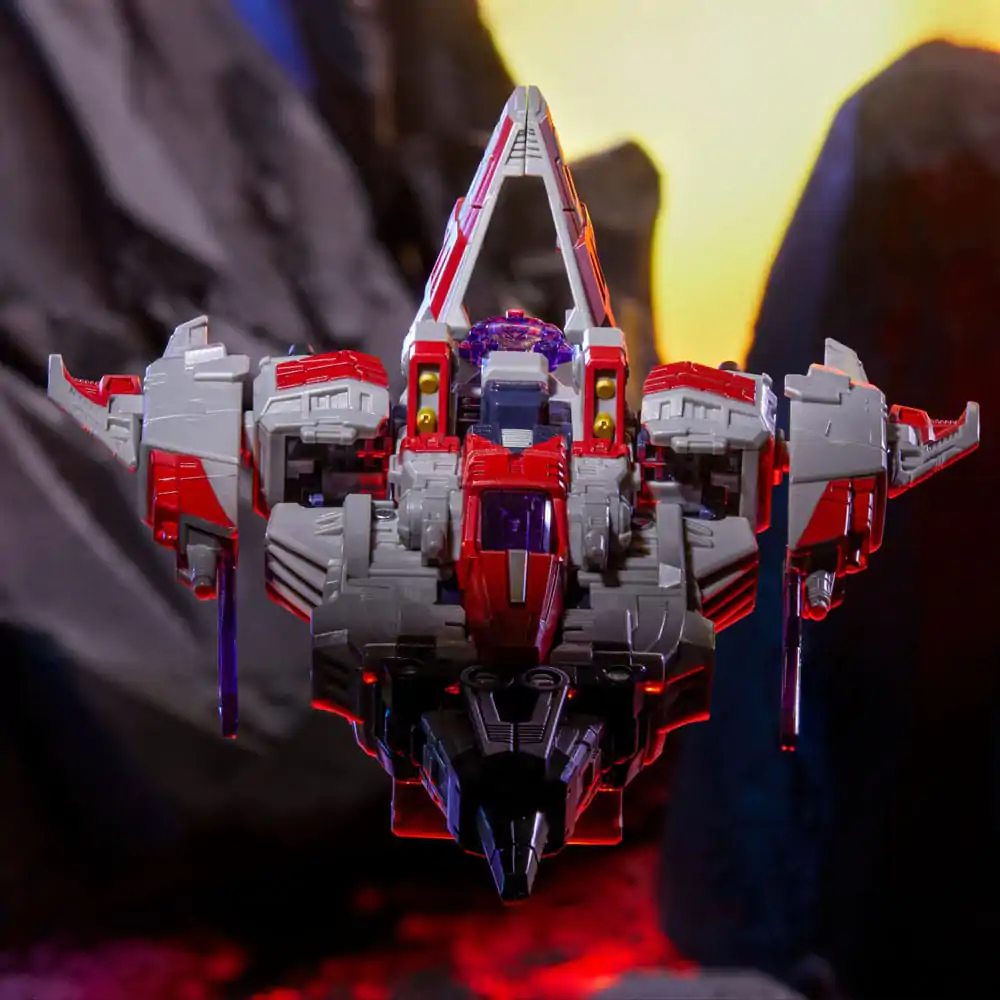 Transformers Generations Legacy United Voyager Class Cybertron Universe Starscream akciófigura 18 cm termékfotó