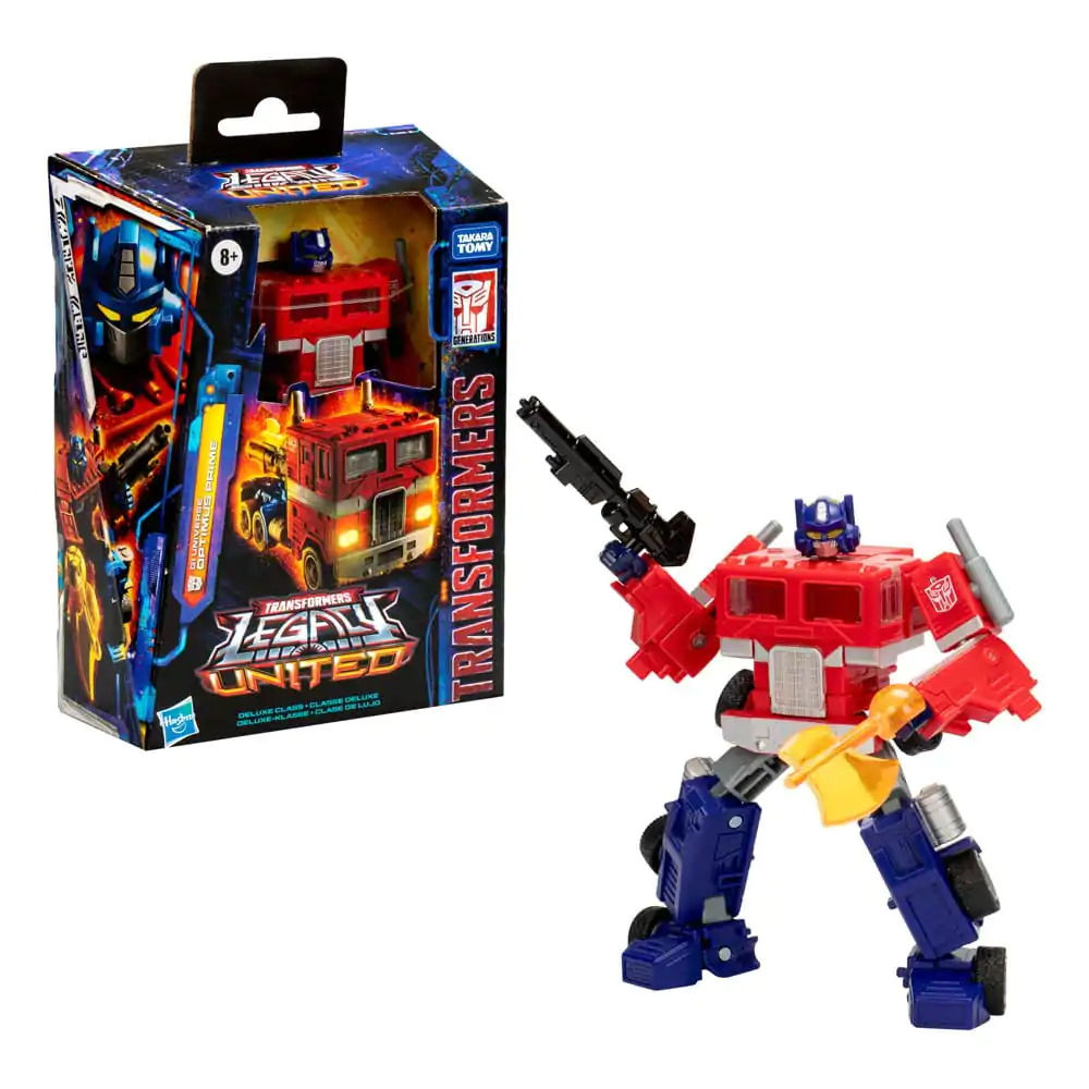 Transformers Generations Legacy United Voyager Class G1 Universe Optimus Prime akciófigura 14 cm termékfotó