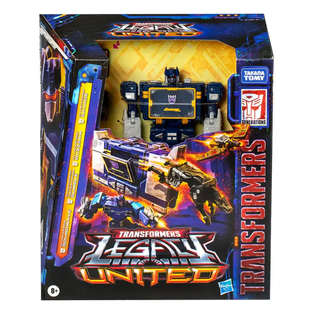 Transformers Generations Legacy United Voyager Class G1 Universe Soundwave akciófigura 18 cm termékfotó