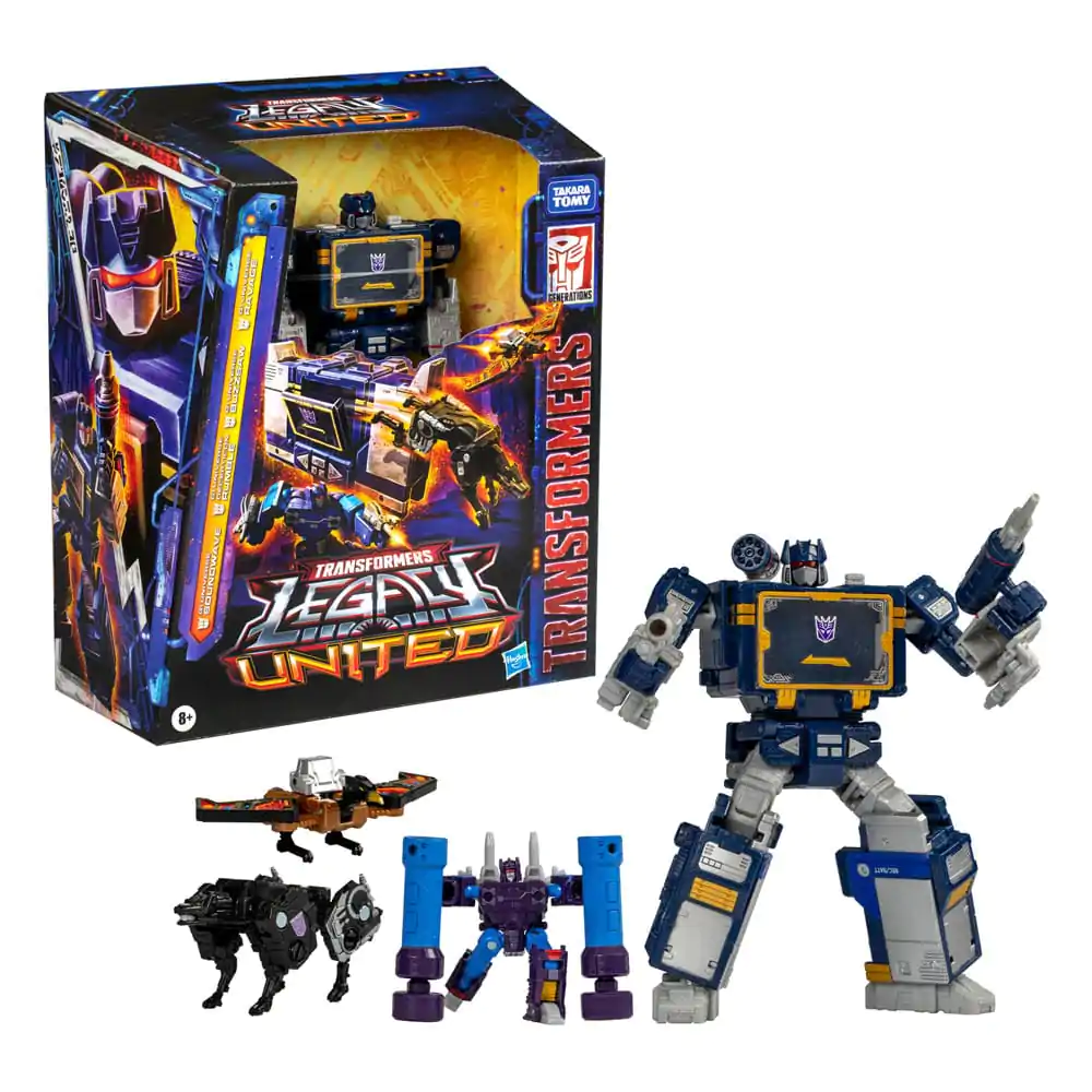 Transformers Generations Legacy United Voyager Class G1 Universe Soundwave akciófigura 18 cm termékfotó
