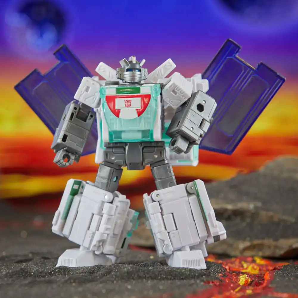 Transformers Generations Legacy United Voyager Class Origin Wheeljack akciófigura 18 cm termékfotó