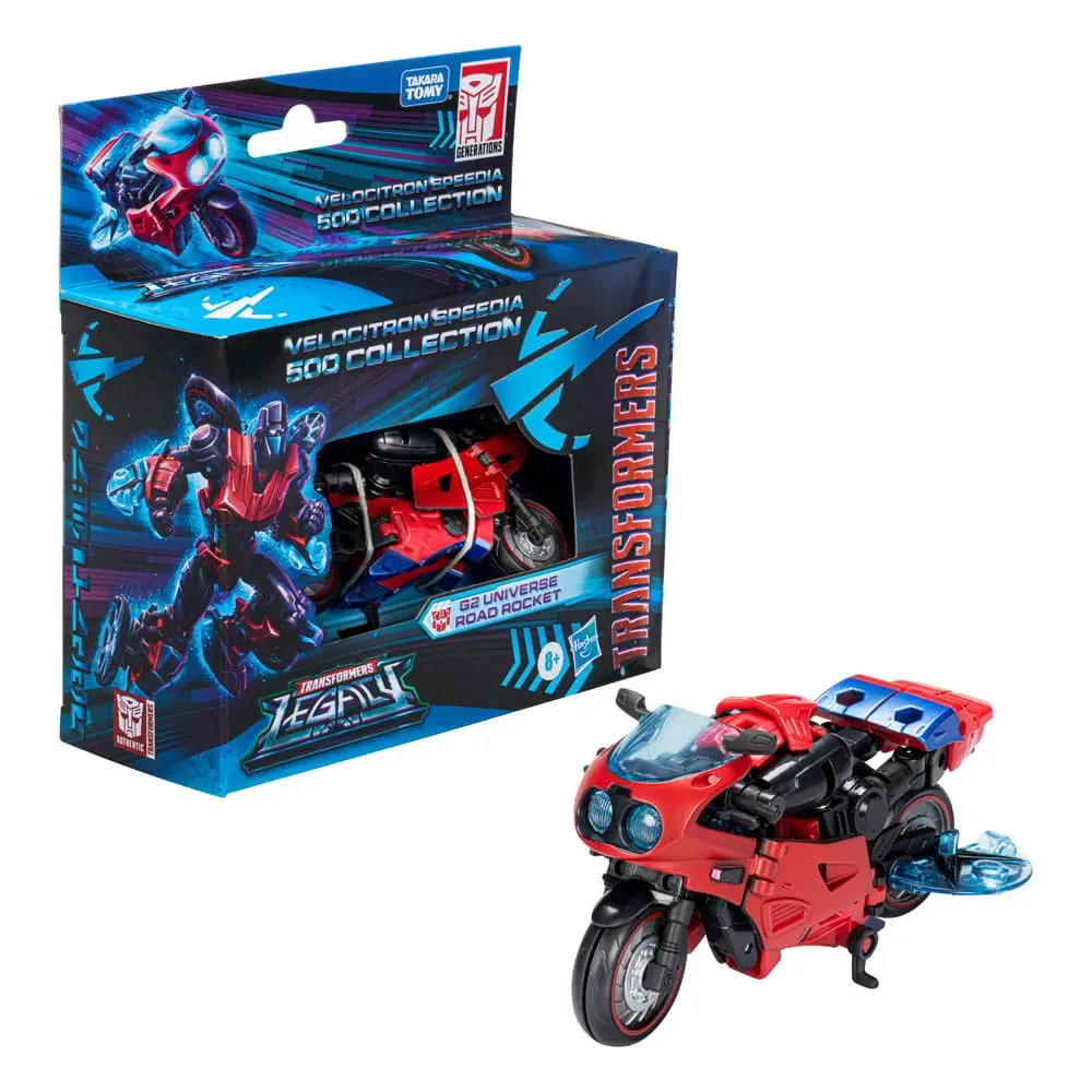 Transformers Generations Legacy Velocitron Speedia 500 Collection G2 Universe Road Rocket akciófigura 14 cm termékfotó