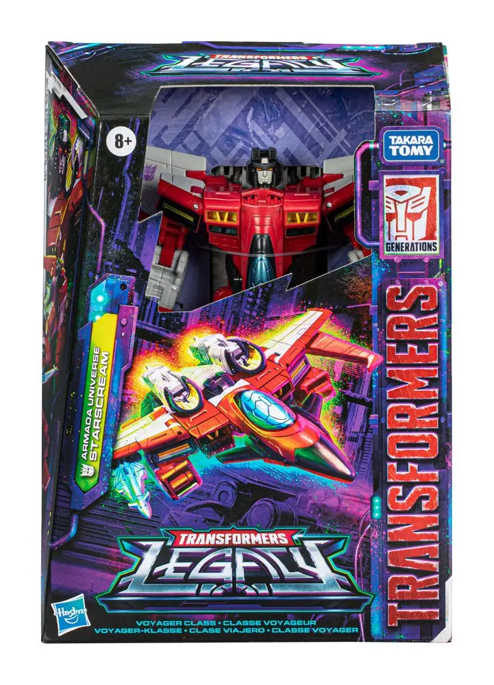 Transformers Generations Legacy Voyager Class Armada Universe Starscream akciófigura 18 cm termékfotó