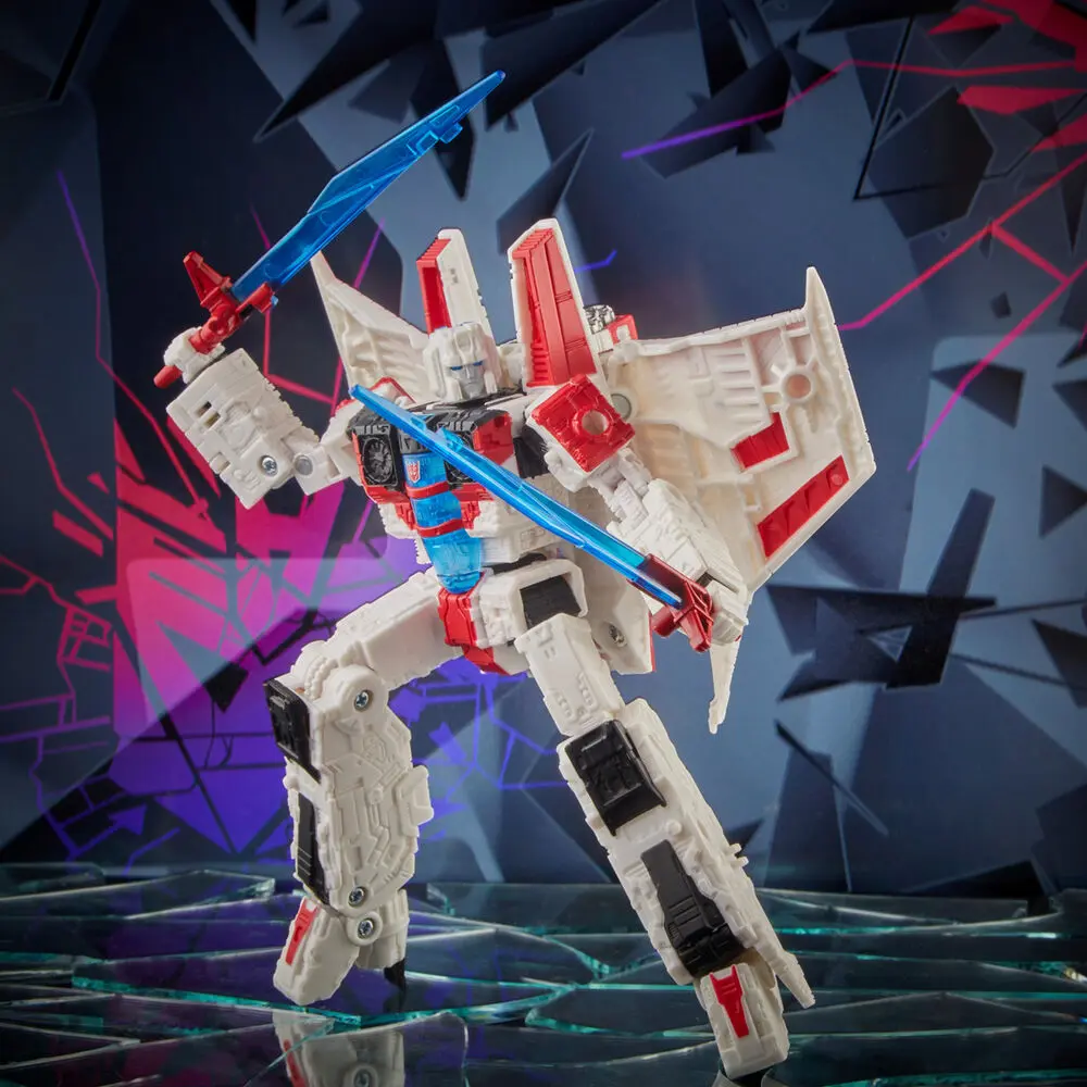 Transformers Generations Shattered Glass Starscream figura 17,5cm termékfotó