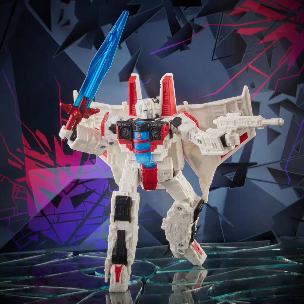 Transformers Generations Shattered Glass Starscream figura 17,5cm termékfotó