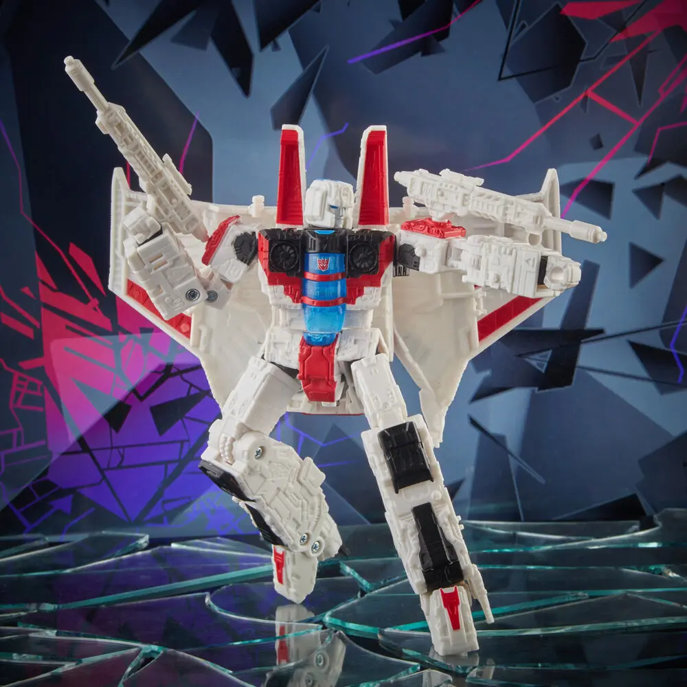 Transformers Generations Shattered Glass Starscream figura 17,5cm termékfotó