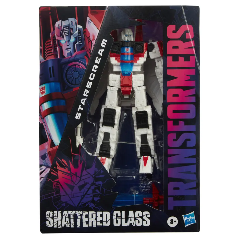 Transformers Generations Shattered Glass Starscream figura 17,5cm termékfotó