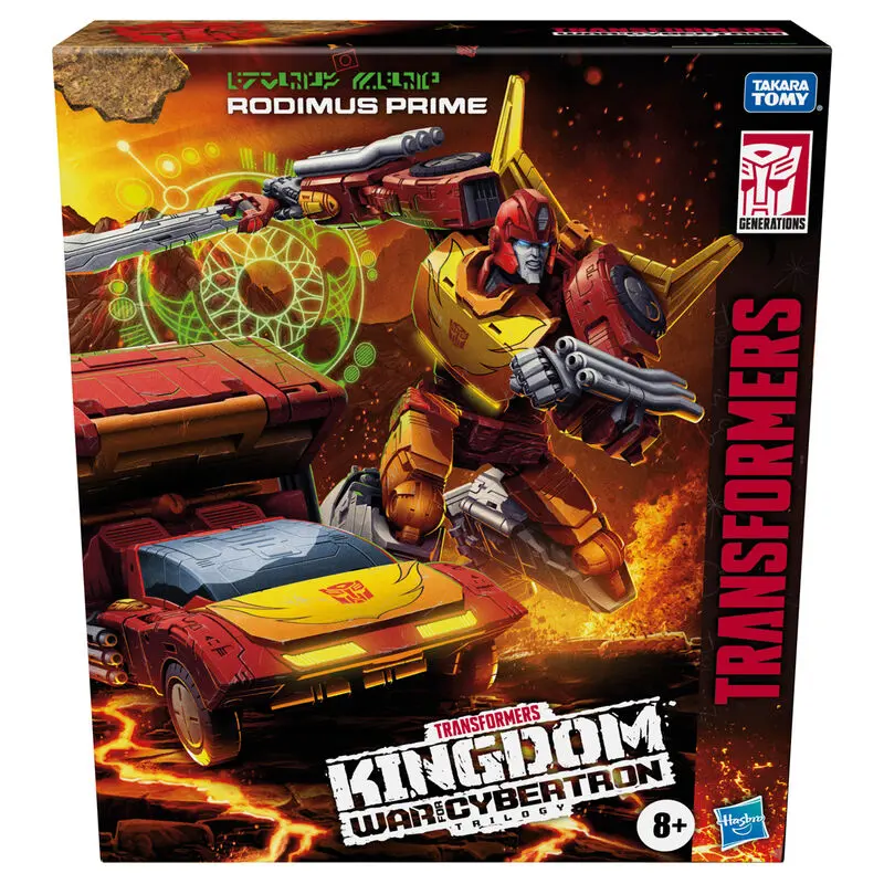 Transformers Generations War for Cybertron: Kingdom WFC-K29 Rodimus Prime figura 19cm termékfotó