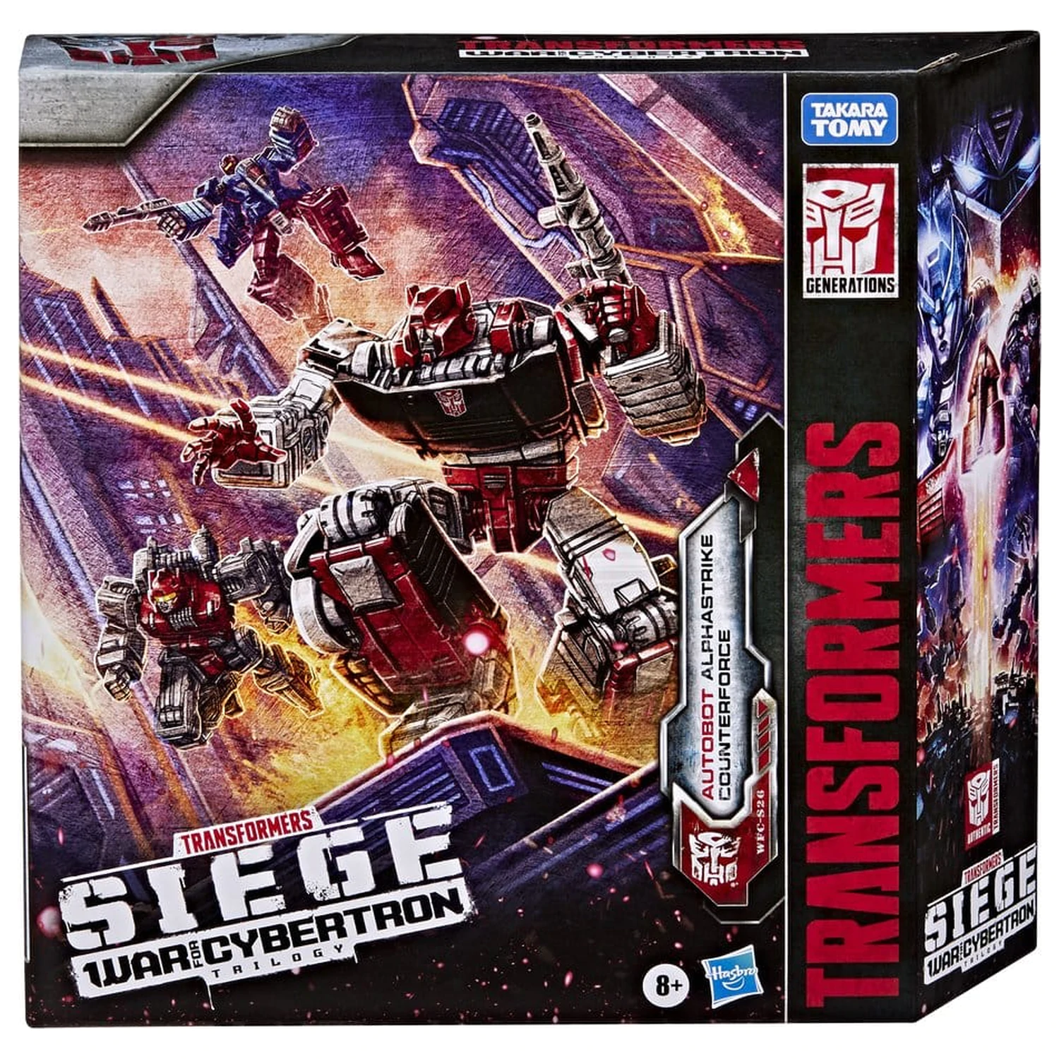 Transformers Generations War for Cybertron: Siege Autobot Alphastrike Counterforce akciófigura csomag termékfotó