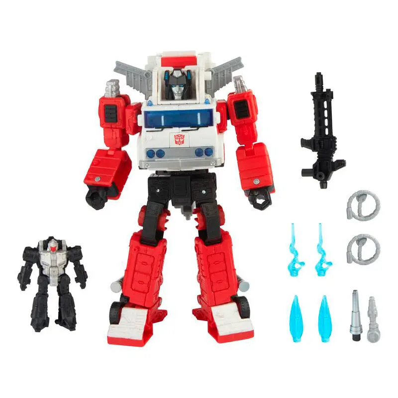 Transformers Generations War for Cybertron Voyager Class Artfire and Nightstick 2021 figura 18cm termékfotó