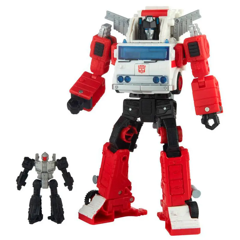 Transformers Generations War for Cybertron Voyager Class Artfire and Nightstick 2021 figura 18cm termékfotó