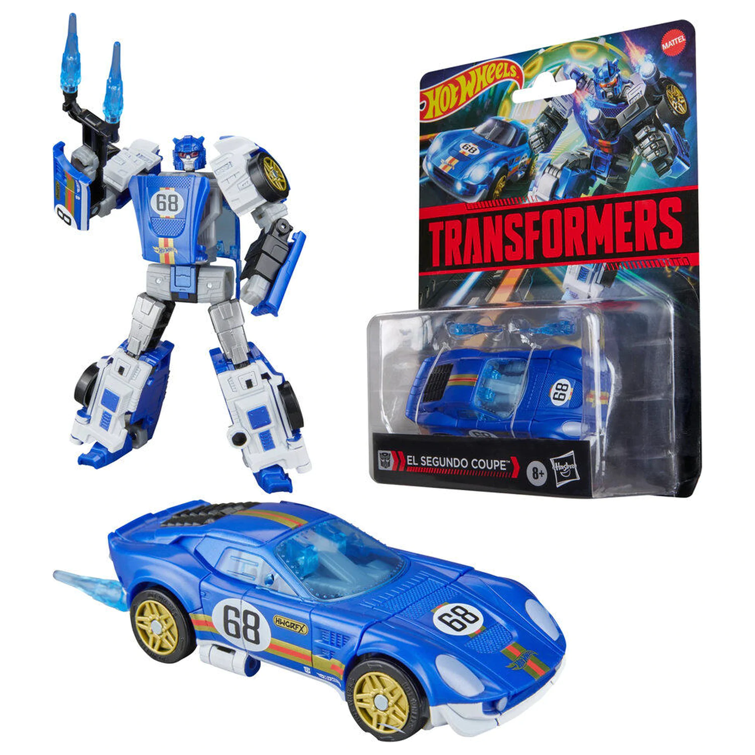 Transformers Hot Wheels El Segundo Coupe figura 12.5cm termékfotó