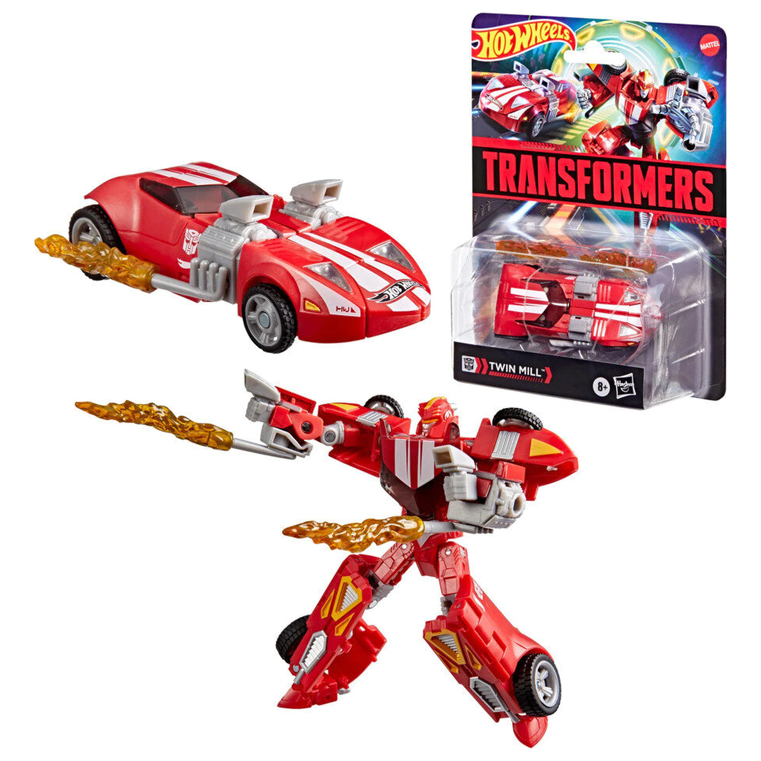 Transformers Hot Wheels Twin Mill figura 12.5cm termékfotó