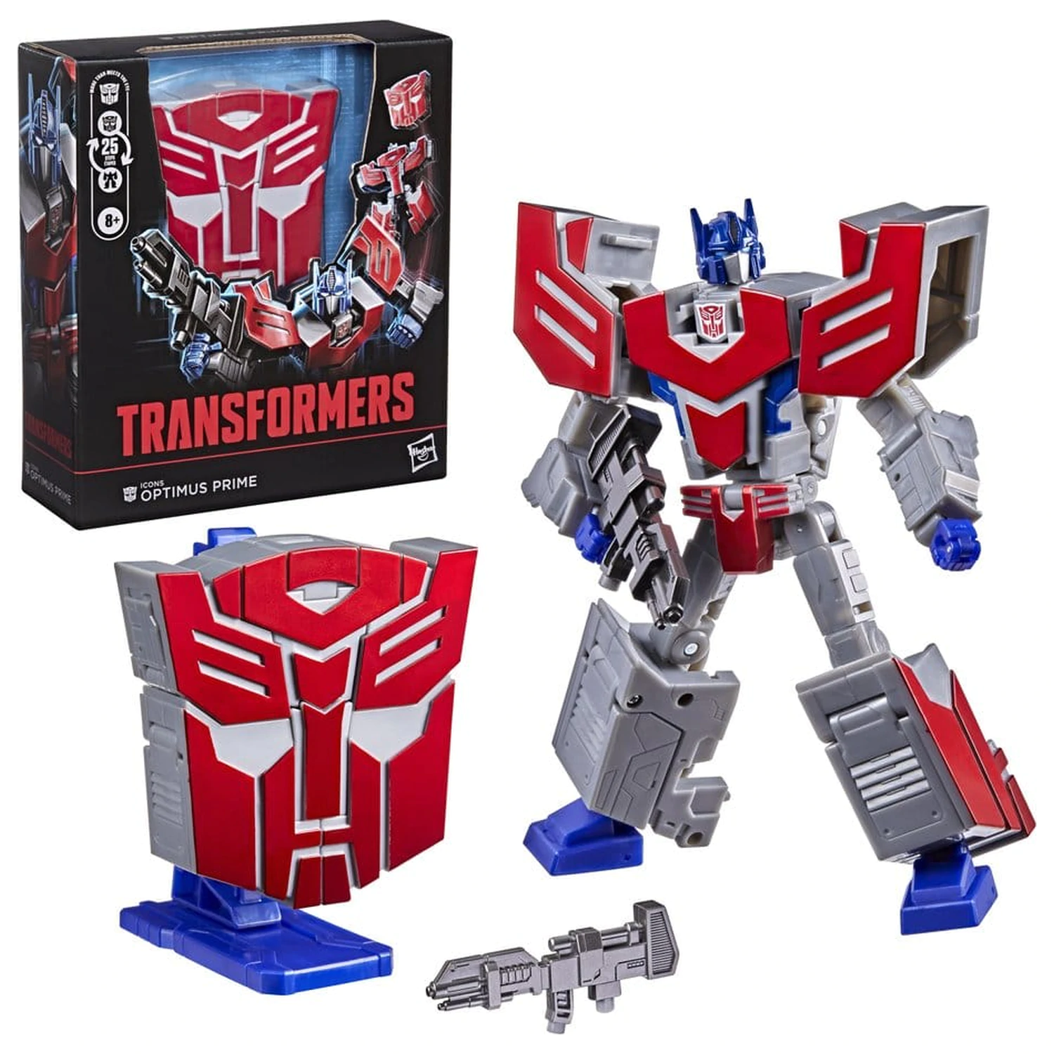Transformers Icons Voyager Class Optimus Prime akciófigura 17 cm termékfotó