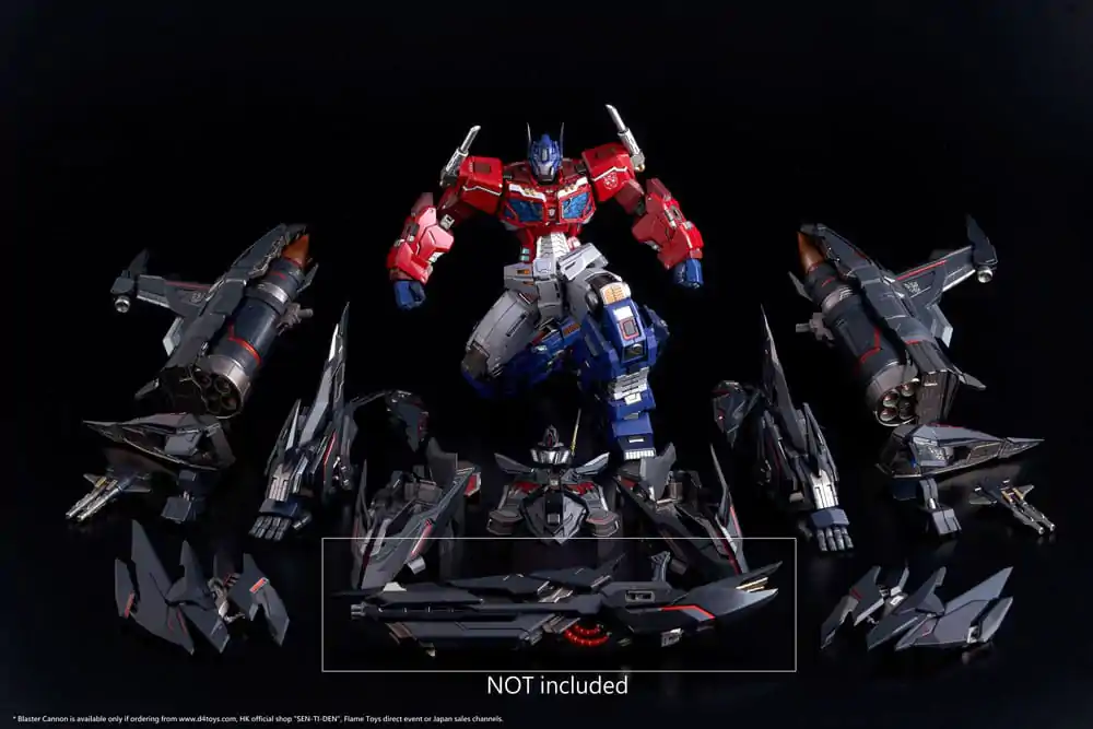 Transformers Kuro Kara Kuri Accessorys Optimus Prime Jet Power Armor akciófigura 21 cm termékfotó