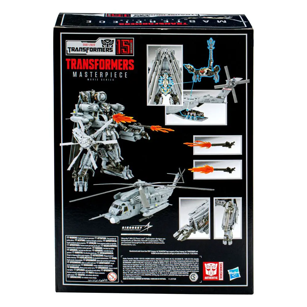 Transformers Masterpiece Movie Series Decepticon Blackout &amp; Scorponok akciófigura 29 cm termékfotó