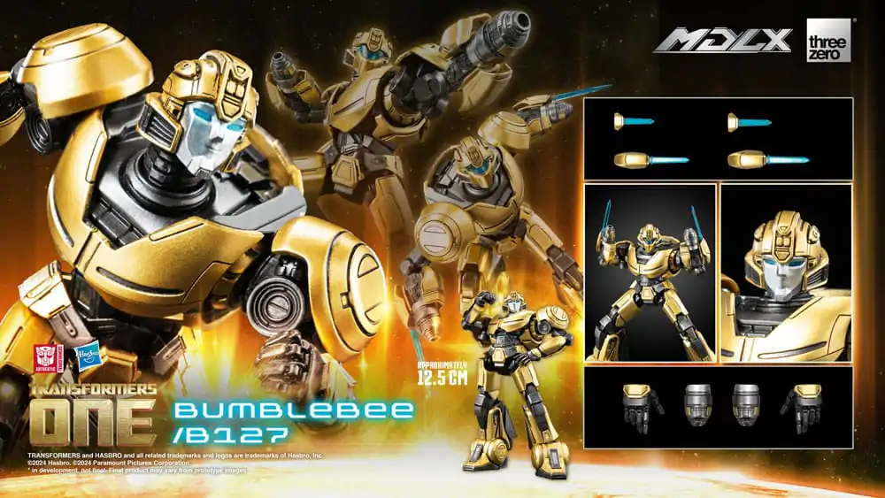 Transformers MDLX akciófigura Bumblebee/B127 12 cm termékfotó