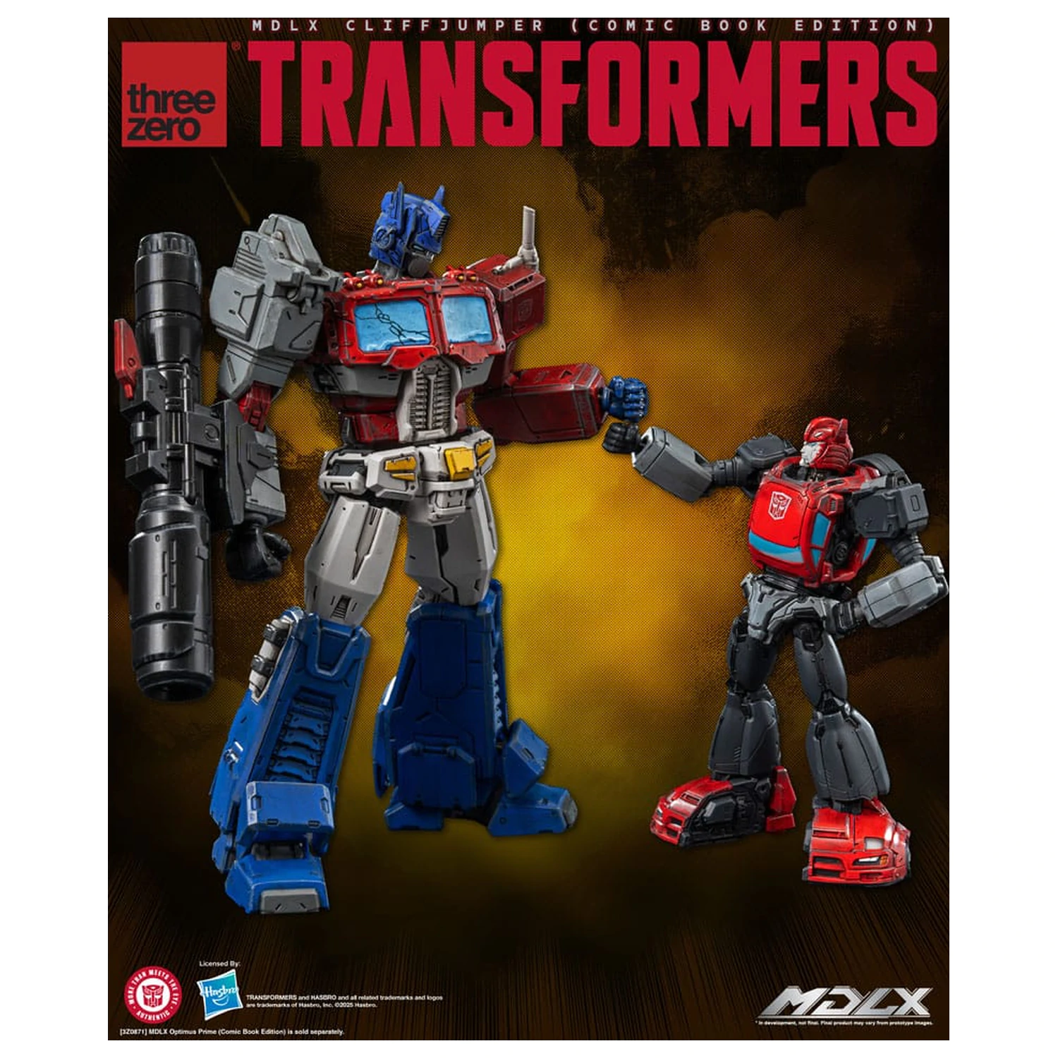 Transformers MDLX akciófigura Cliffjumper (Comic Book Edition) 12 cm termékfotó