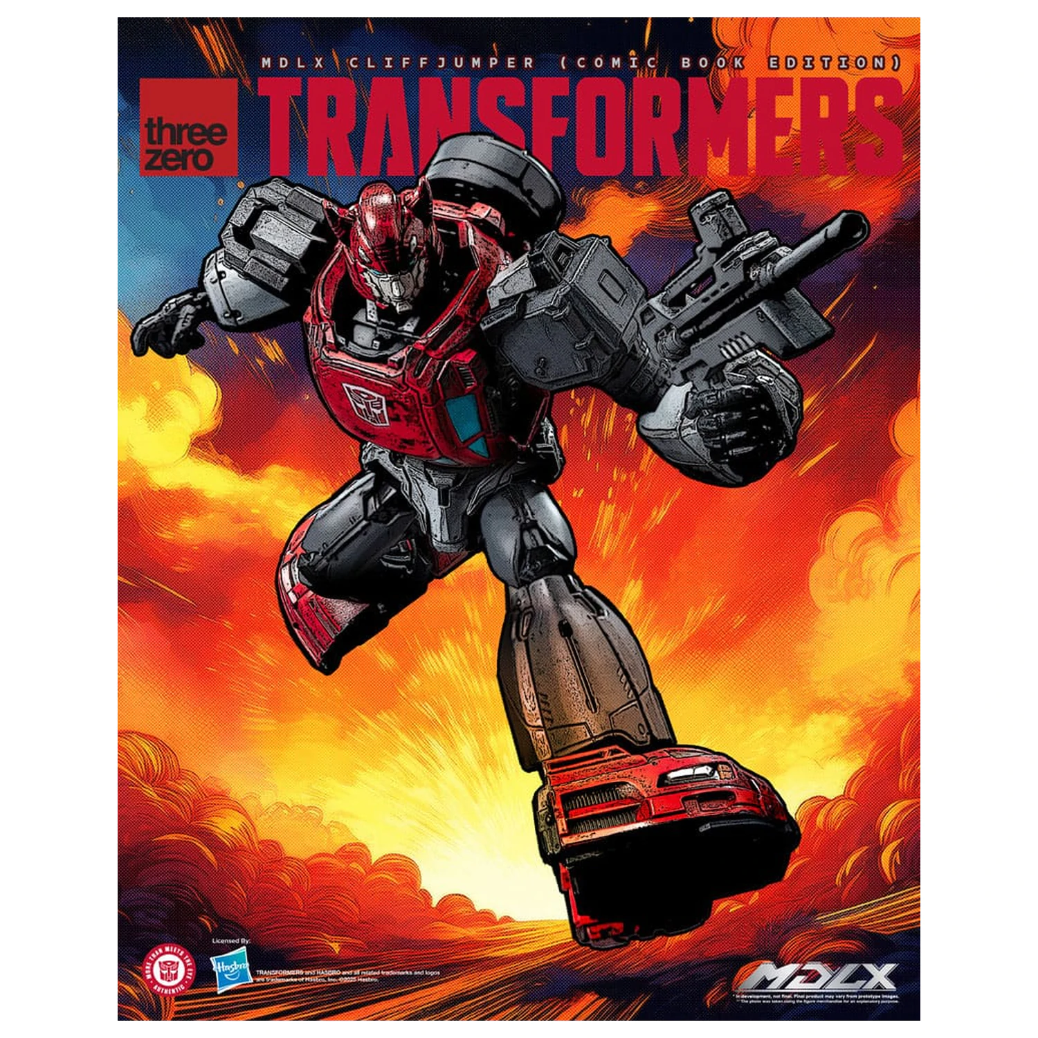 Transformers MDLX akciófigura Cliffjumper (Comic Book Edition) 12 cm termékfotó