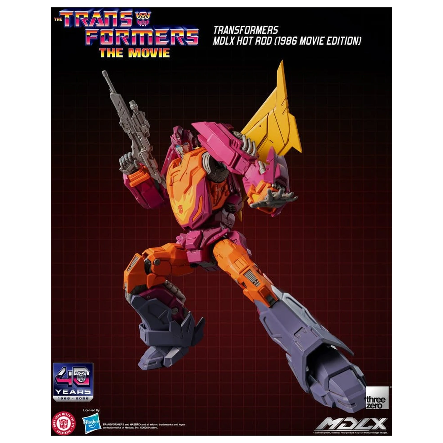Transformers MDLX akciófigura Hot Rod (1986 Movie Edition) 18 cm termékfotó