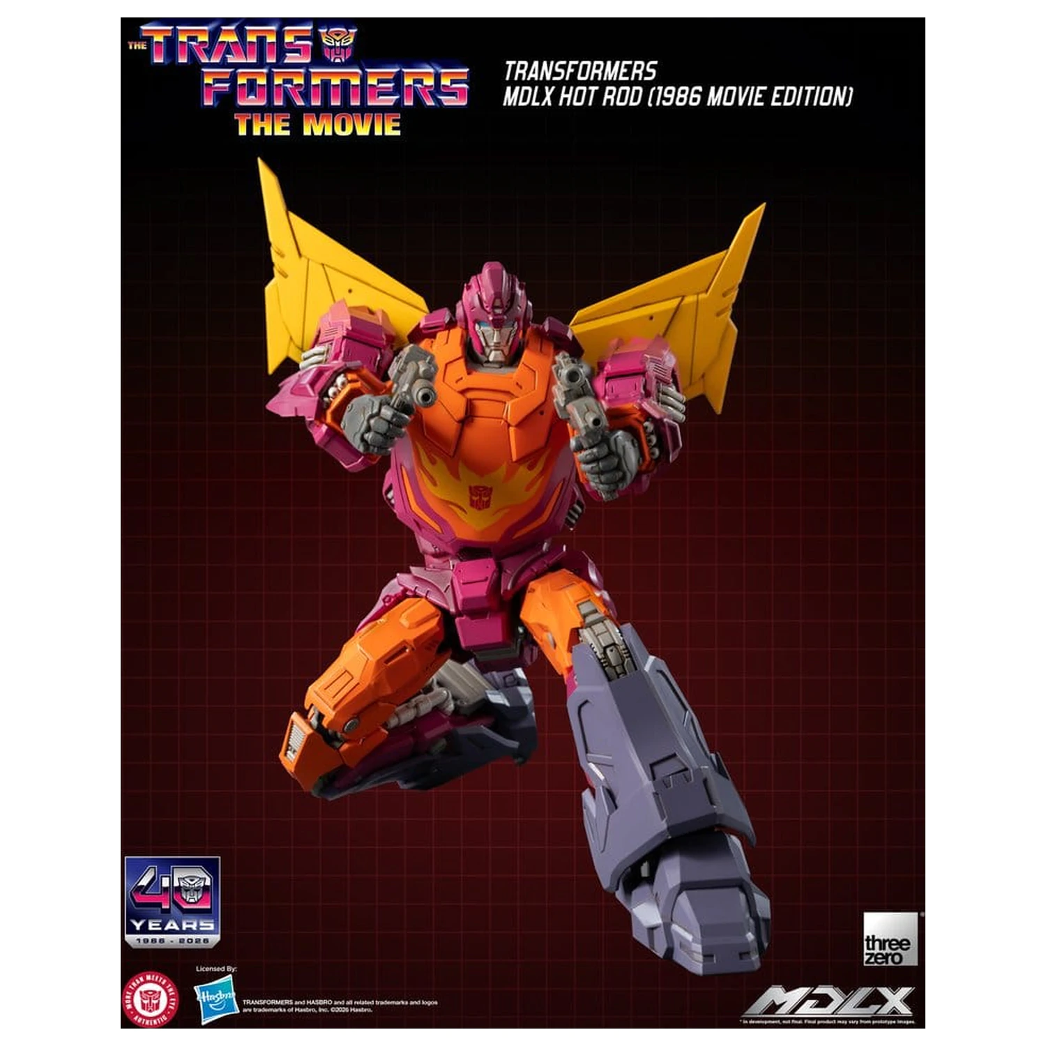 Transformers MDLX akciófigura Hot Rod (1986 Movie Edition) 18 cm termékfotó