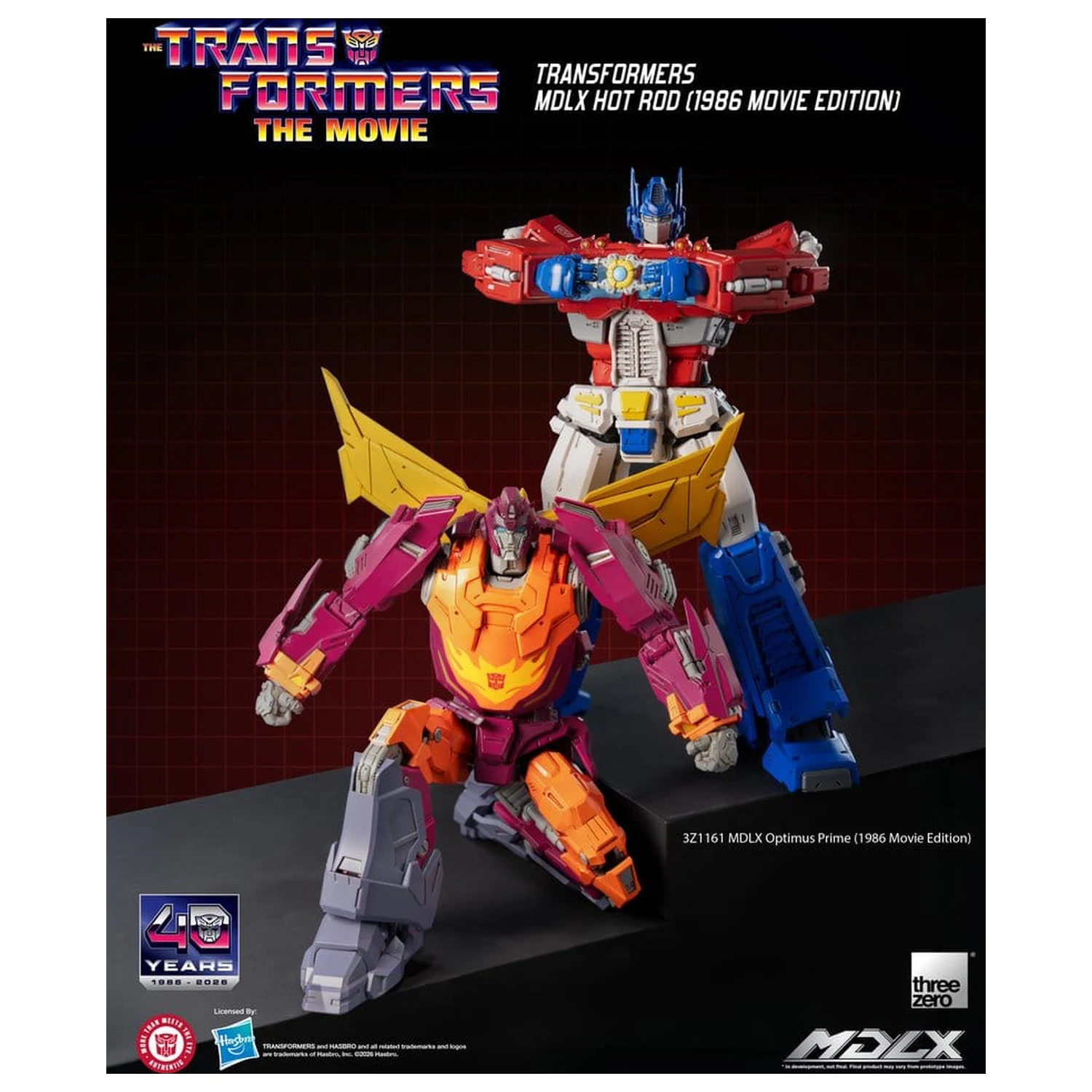 Transformers MDLX akciófigura Hot Rod (1986 Movie Edition) 18 cm termékfotó