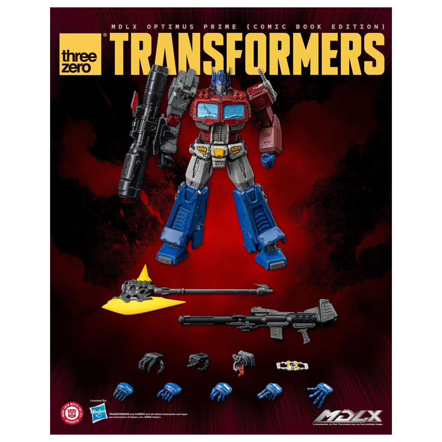 Transformers MDLX akciófigura Optimus Prime (Comic Book Edition) 18 cm termékfotó