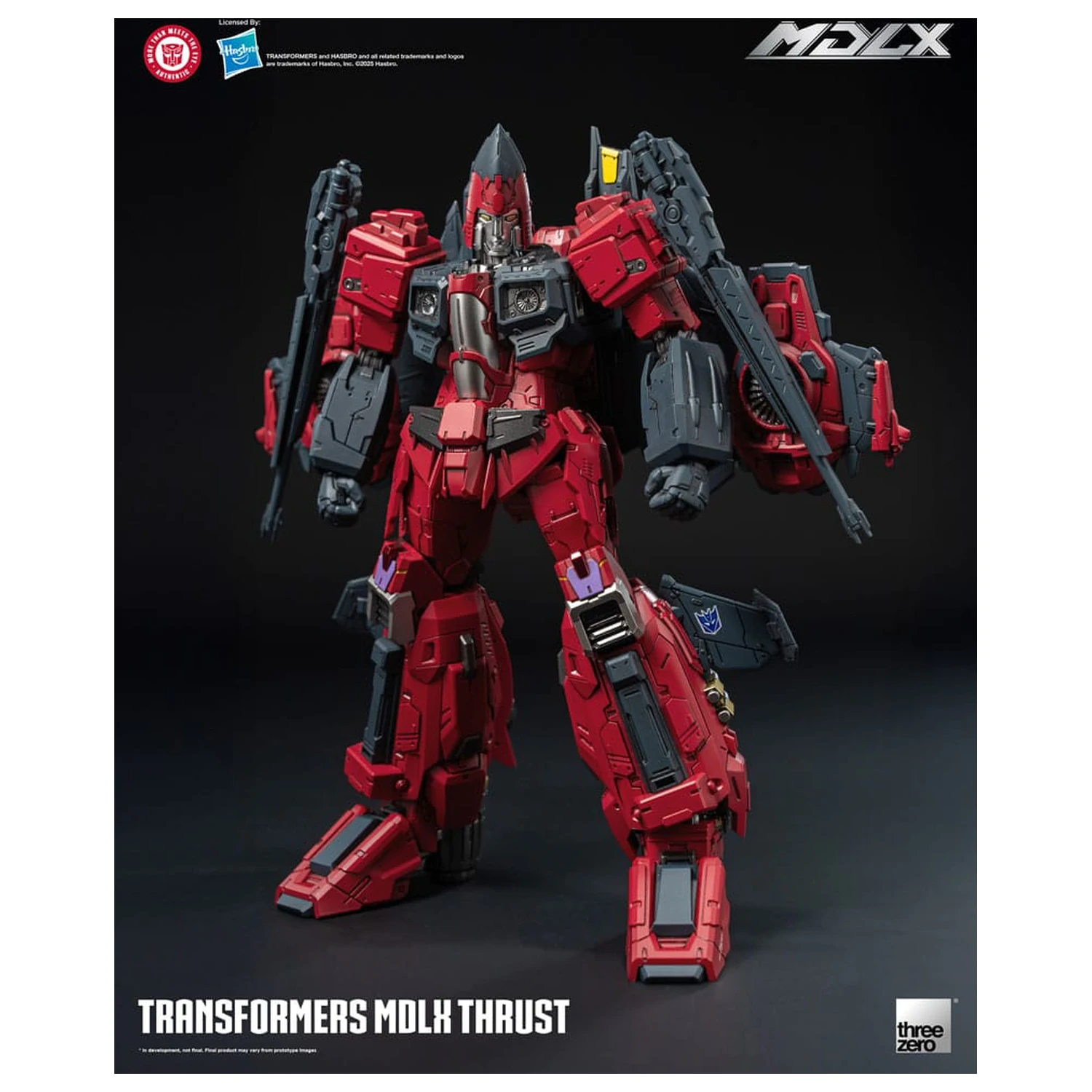 Transformers MDLX akciófigura Thrust 20 cm  termékfotó