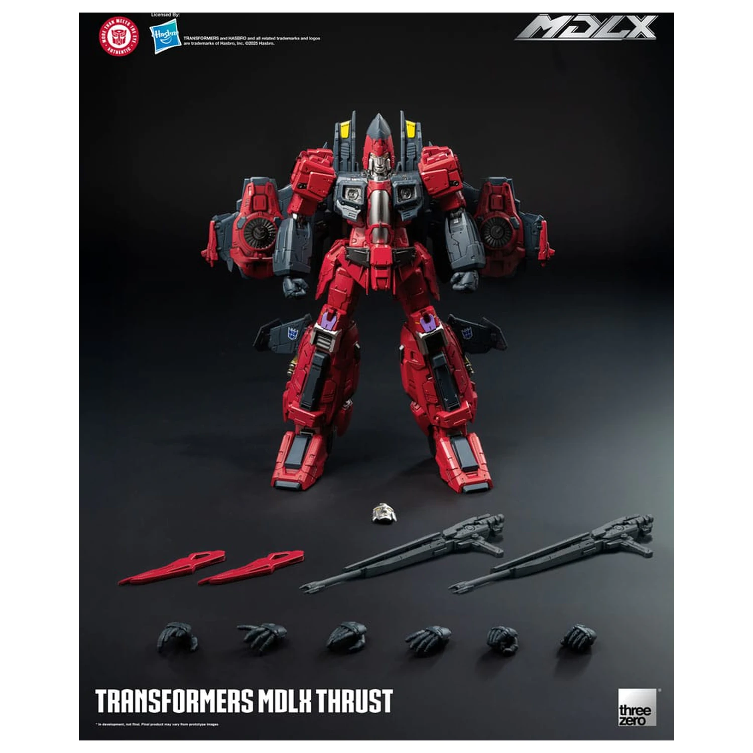 Transformers MDLX akciófigura Thrust 20 cm  termékfotó