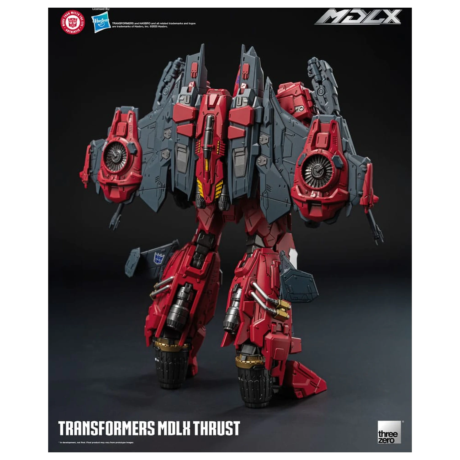 Transformers MDLX akciófigura Thrust 20 cm  termékfotó