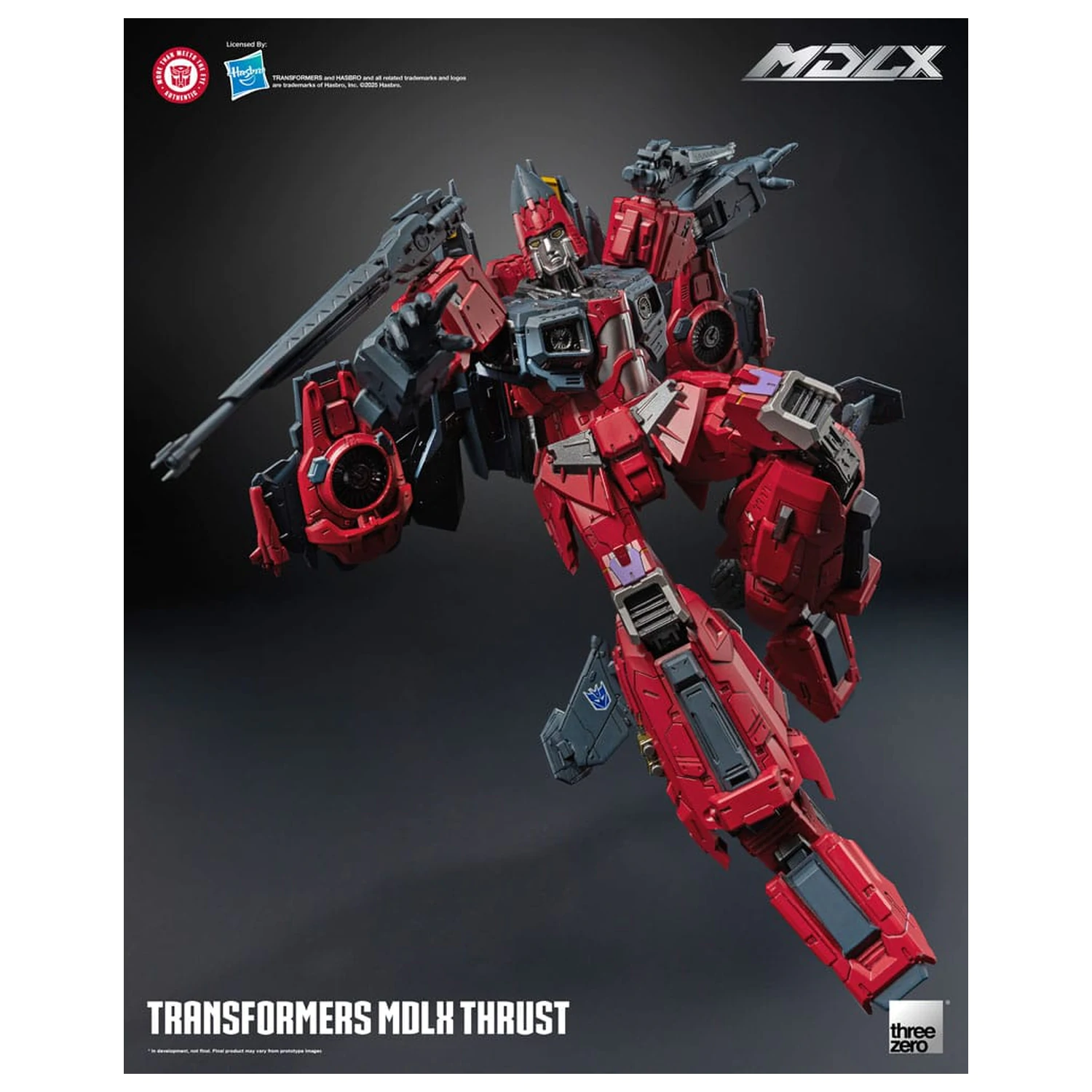 Transformers MDLX akciófigura Thrust 20 cm  termékfotó