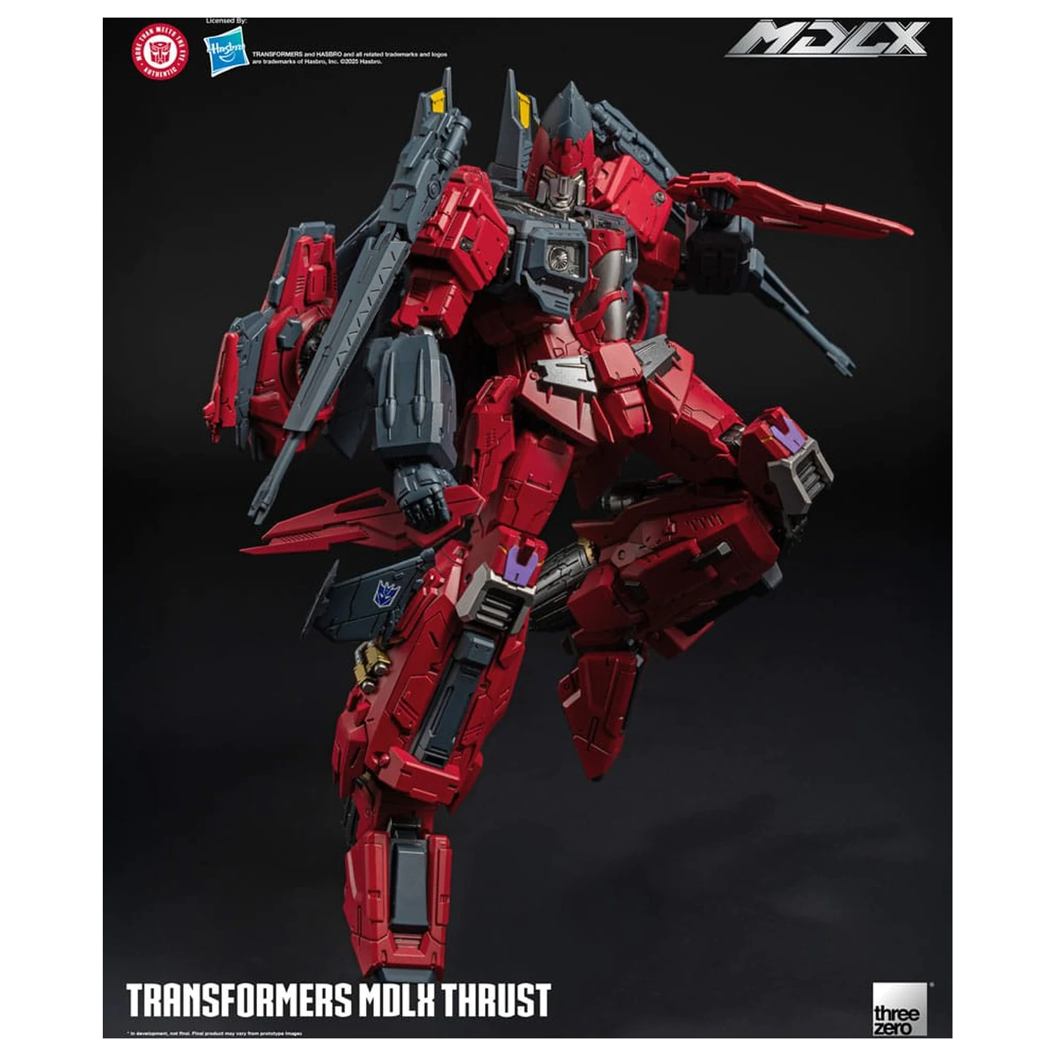 Transformers MDLX akciófigura Thrust 20 cm  termékfotó