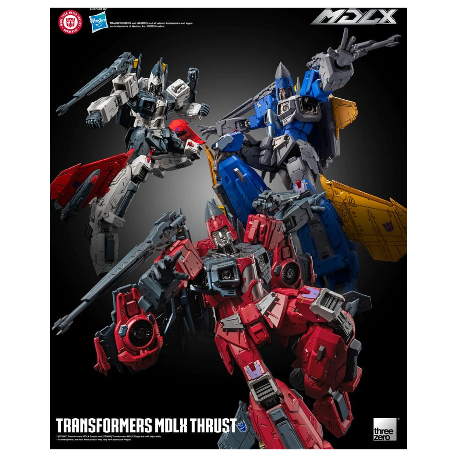 Transformers MDLX akciófigura Thrust 20 cm  termékfotó