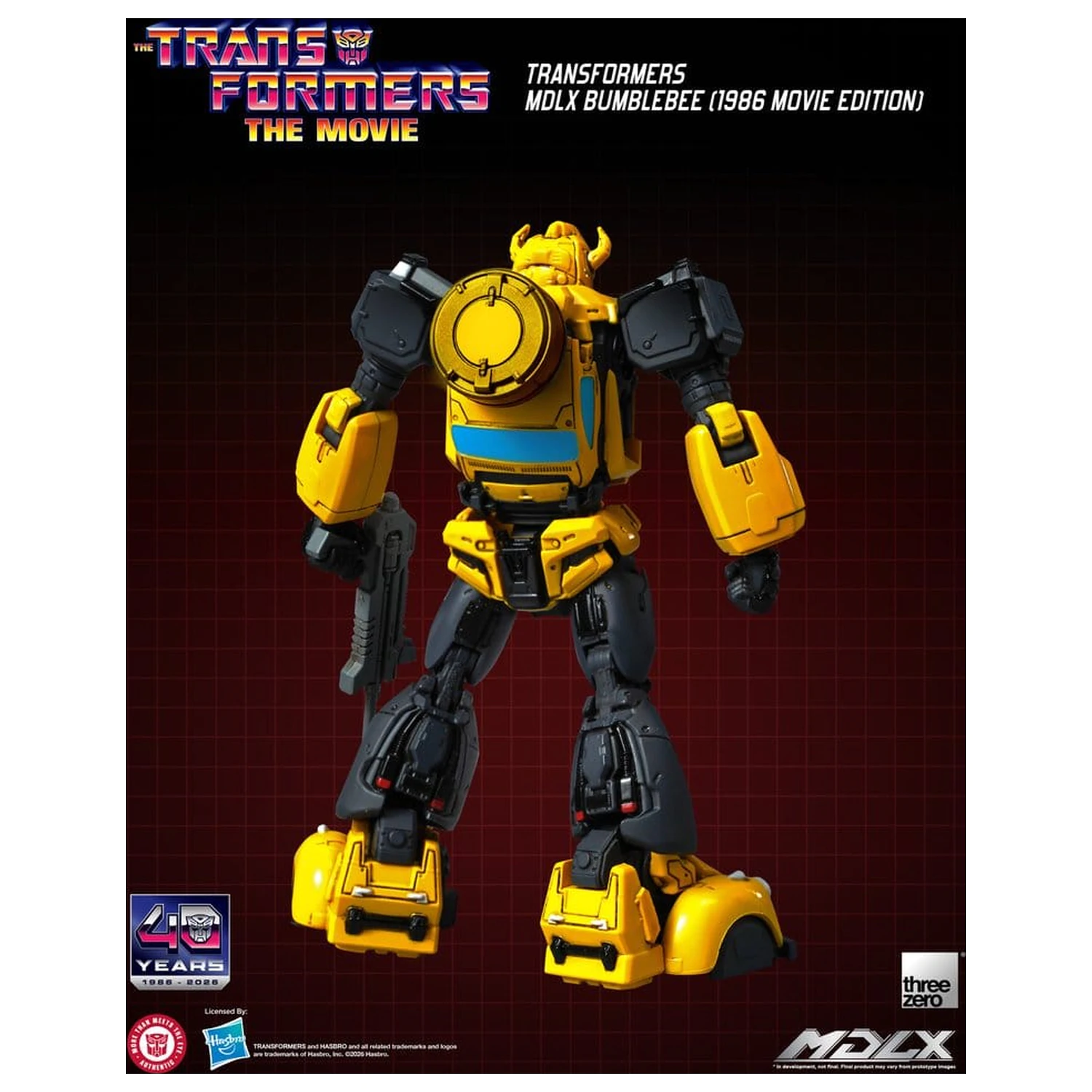 Transformers MDLX Bumblebee (1986 Movie Edition) akciófigura 12 cm termékfotó