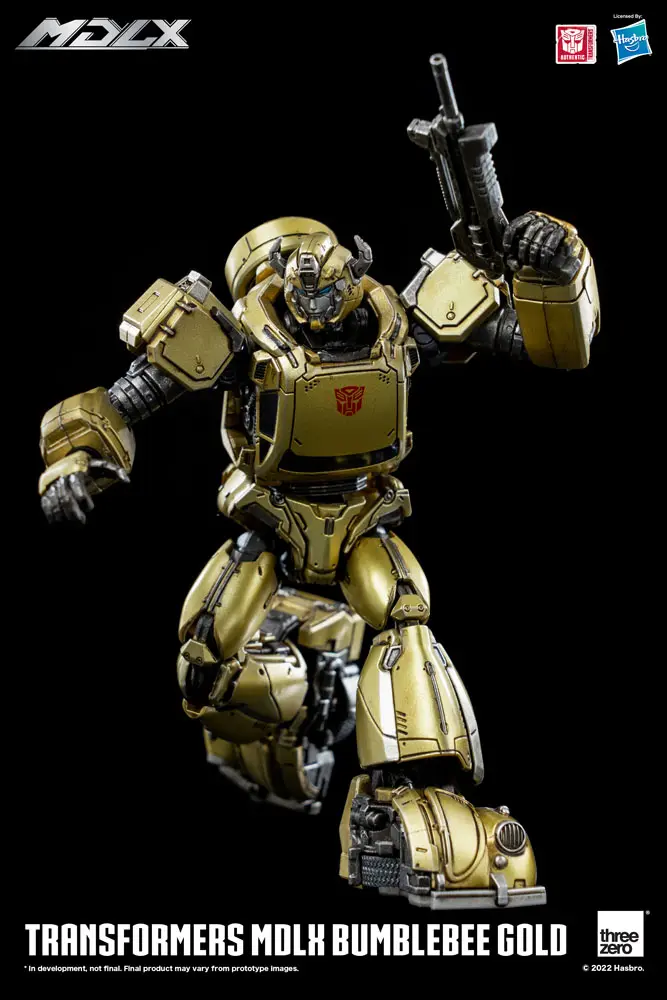 Transformers MDLX Bumblebee Gold Limitált kiadás akciófigura 12 cm termékfotó