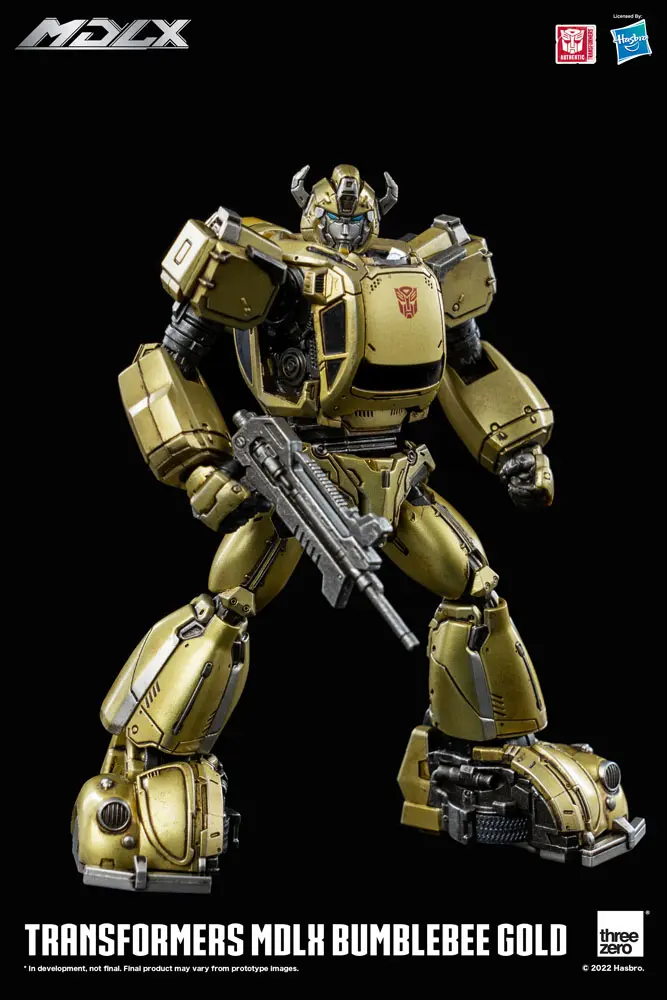 Transformers MDLX Bumblebee Gold Limitált kiadás akciófigura 12 cm termékfotó
