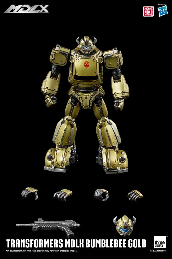 Transformers MDLX Bumblebee Gold Limitált kiadás akciófigura 12 cm termékfotó