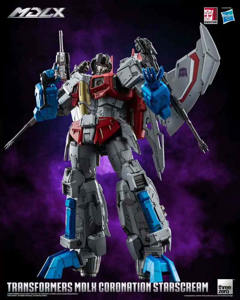 Transformers MDLX Coronation Starscream akciófigura 20 cm termékfotó