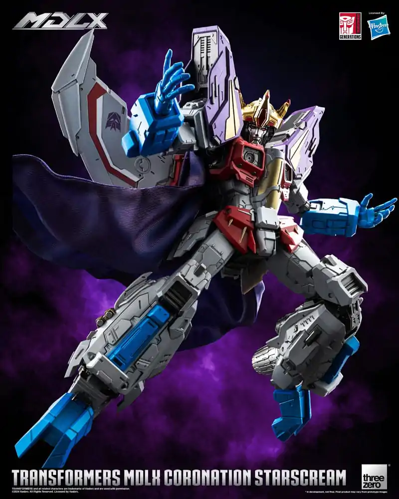 Transformers MDLX Coronation Starscream akciófigura 20 cm termékfotó